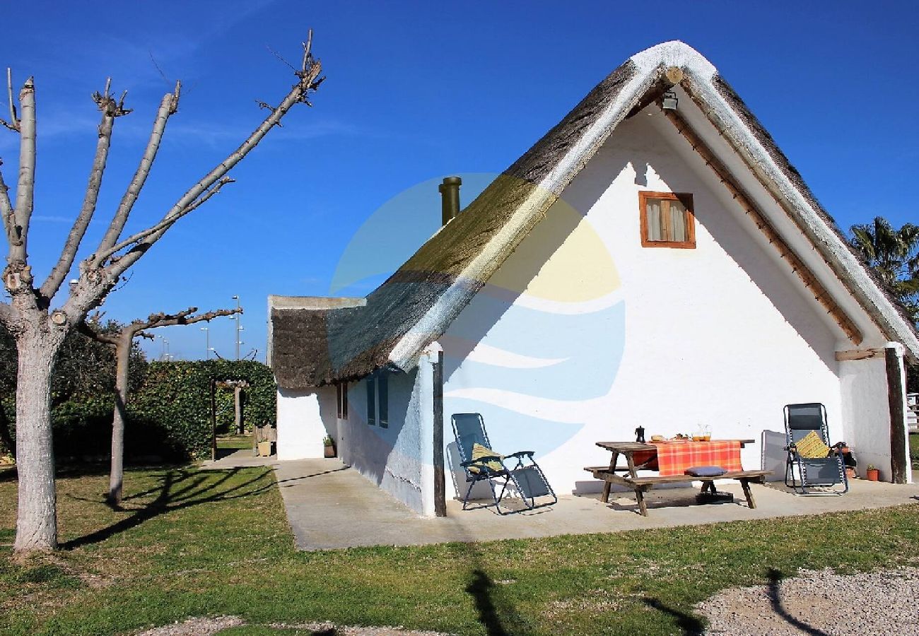 Casa rural en Sant Jaume d'Enveja - B. BLAVA - Barraca típica del Delta del Ebro