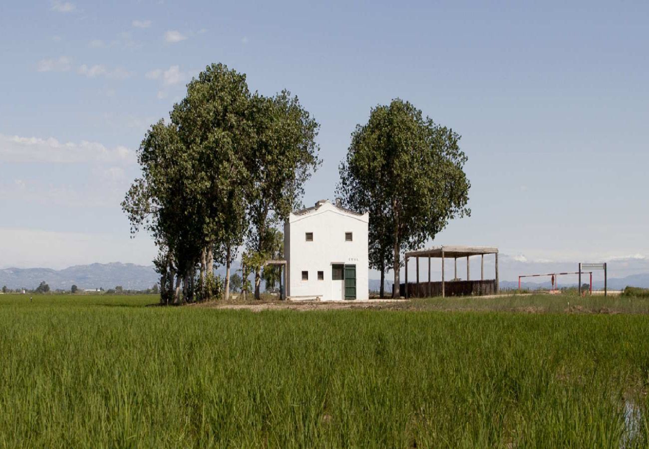 Casa rural en Sant Jaume d'Enveja - CUSA - Auténtica casita de arrozal en el Delta