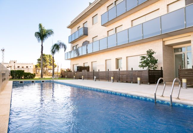 Apartamento en Deltebre - ALBOSCRIU - Dúplex con piscina y barbacoa