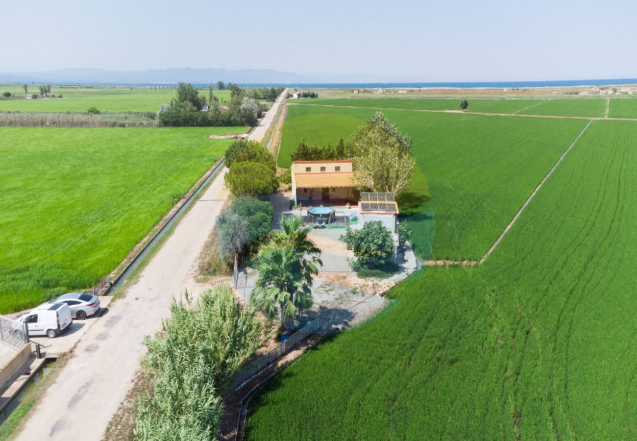 Casa rural en Deltebre - FELIP - Casa rural con piscina privada