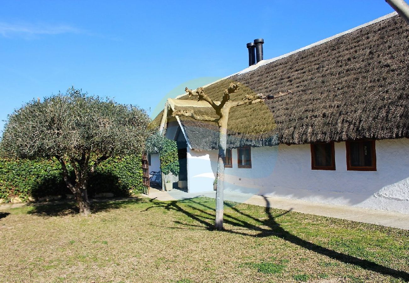 Casa rural en Sant Jaume d'Enveja - B. VERDA - Barraca típica del Delta del Ebro