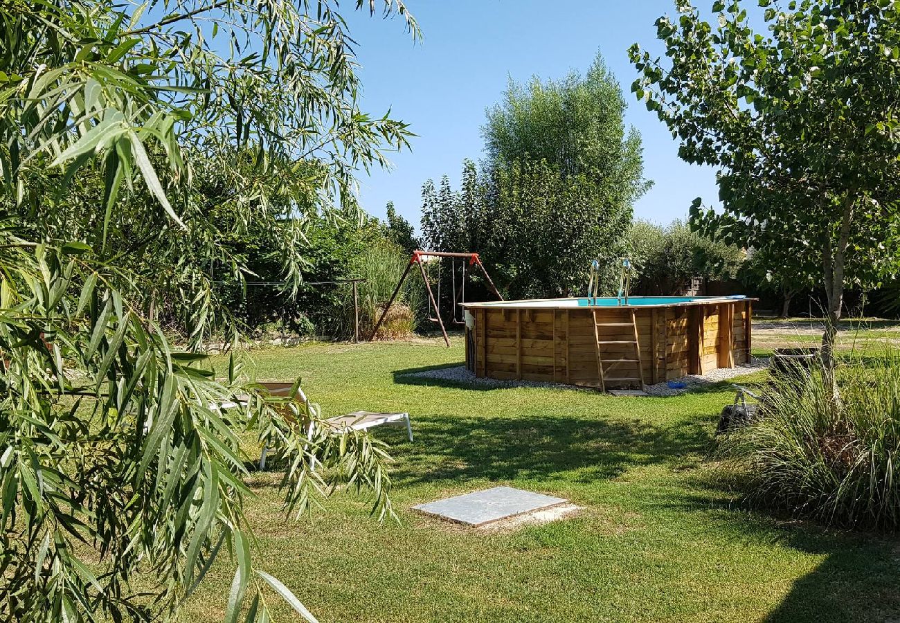 Casa rural en Sant Jaume d'Enveja - B. GRAN - Barraca del Delta para 16 personas