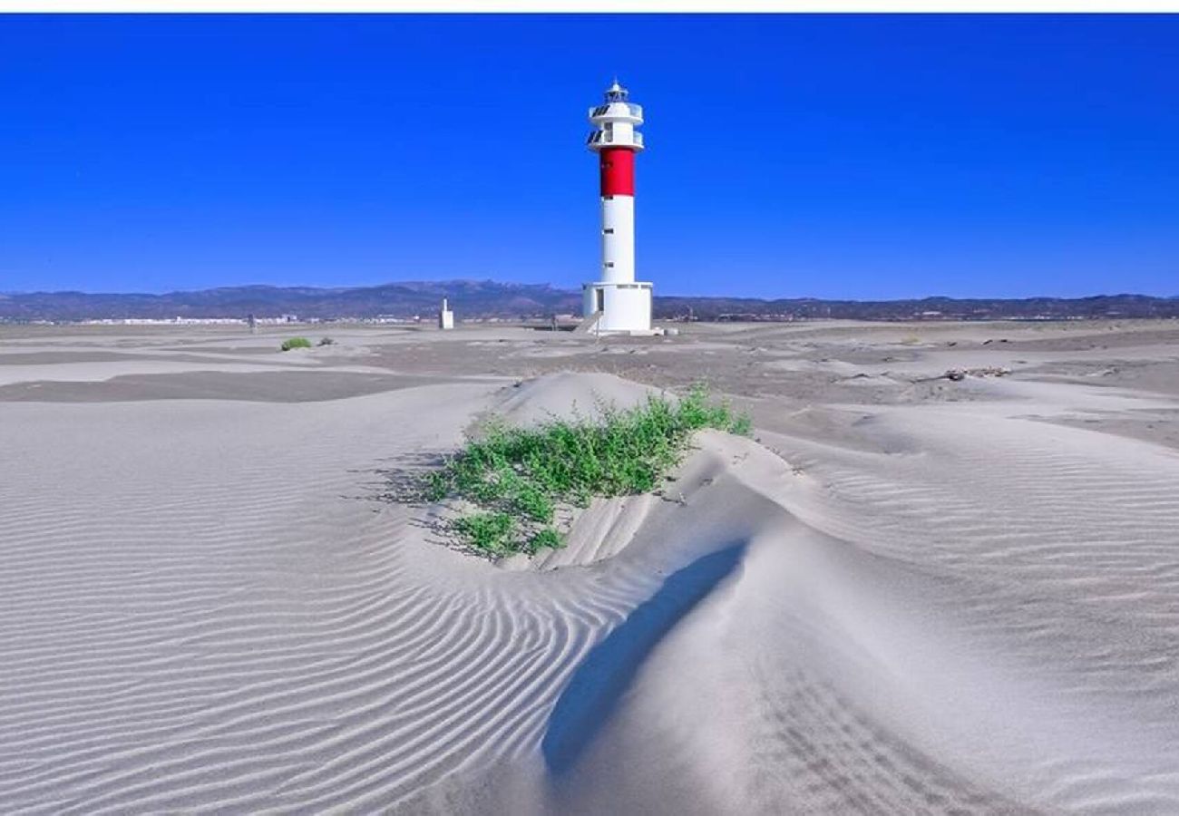 Casa rural en Sant Jaume d'Enveja - B. BLAVA - Barraca típica del Delta del Ebro