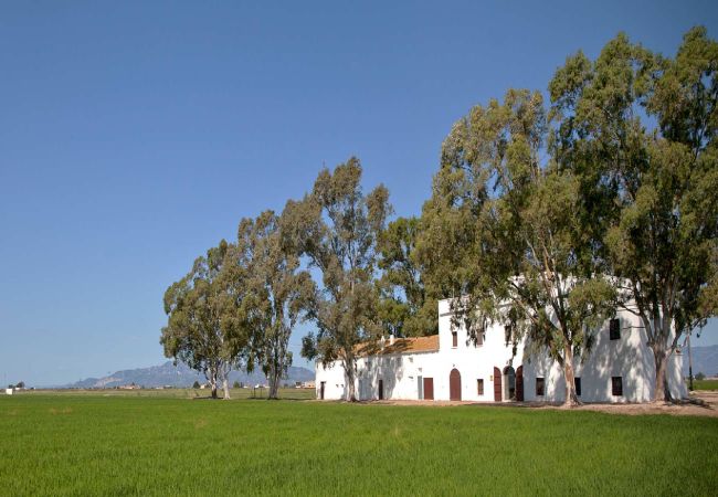 Casa rural en Sant Jaume d'Enveja - ILLA DE RIU - Auténtica Masía del Delta del Ebro