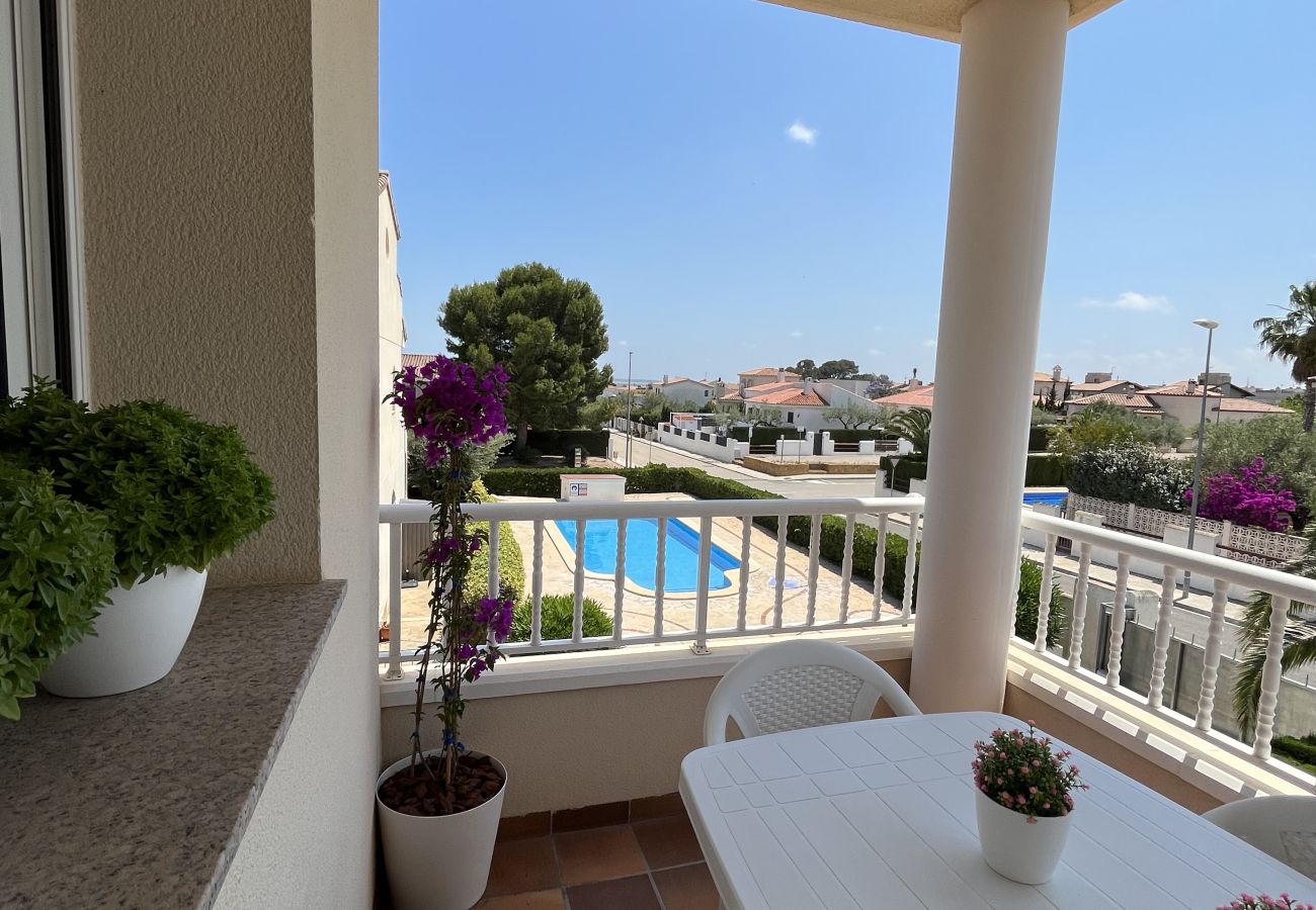 Apartament en Ampolla - SA CALMA - Dúplex con piscina y cerca de la playa