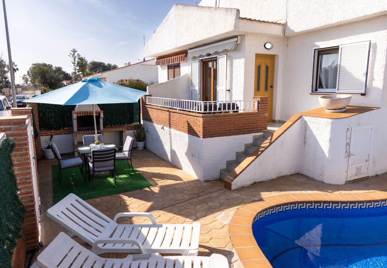 Casa adossada en Riumar - CAMINS - Casa en Riumar con piscina privada