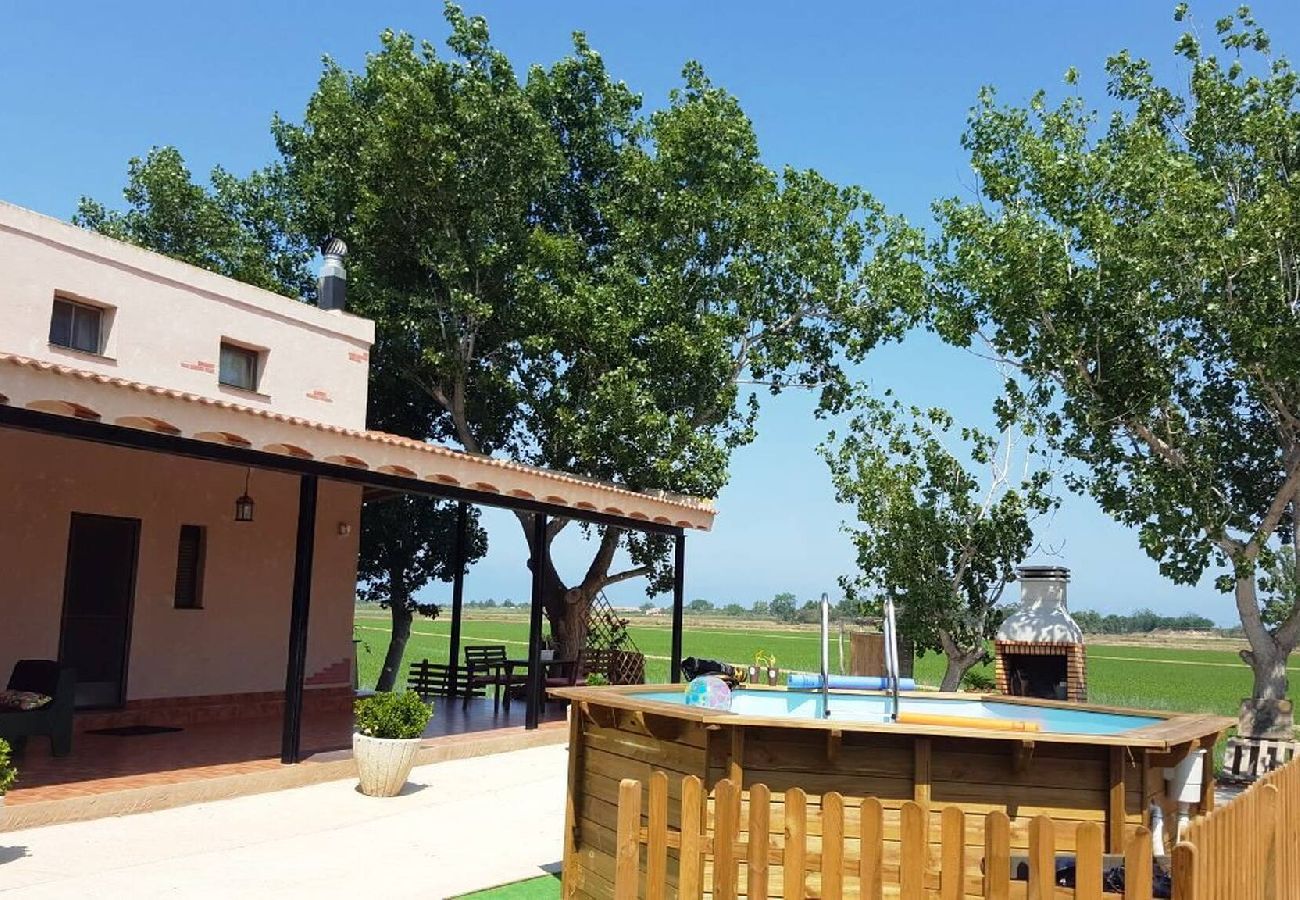 Cottage in Deltebre - FELIP - Casa rural con piscina privada